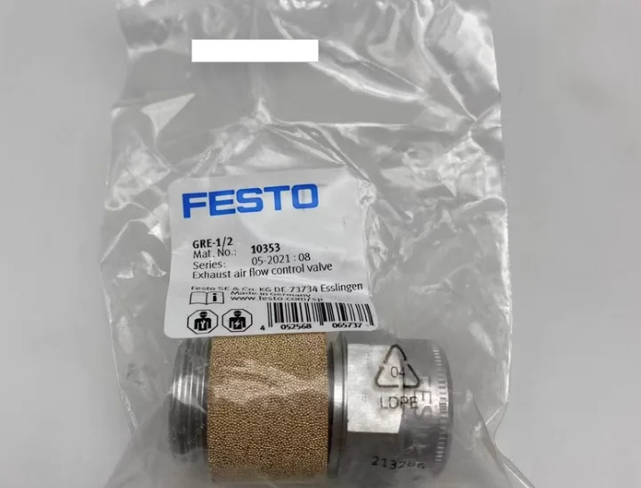 

New Original FESTO Merchants Voices Vallest Valve GRE-3/8 35310 GRE-1/2 10353