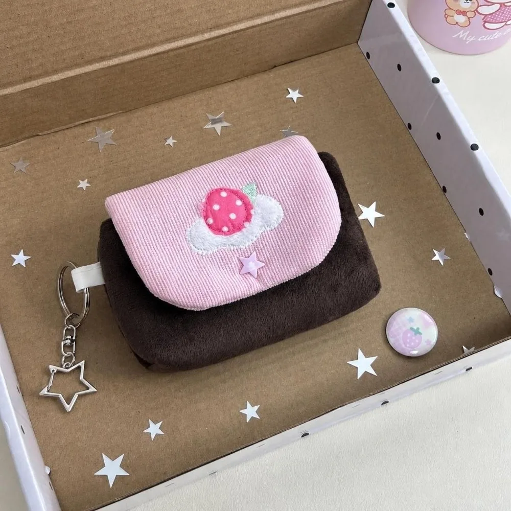 Aesthetic Polka Dot Star Print Cosmetic Bag Large Capacity Multi-Purpose Storage Pouch Portable Stationery Pencil Case