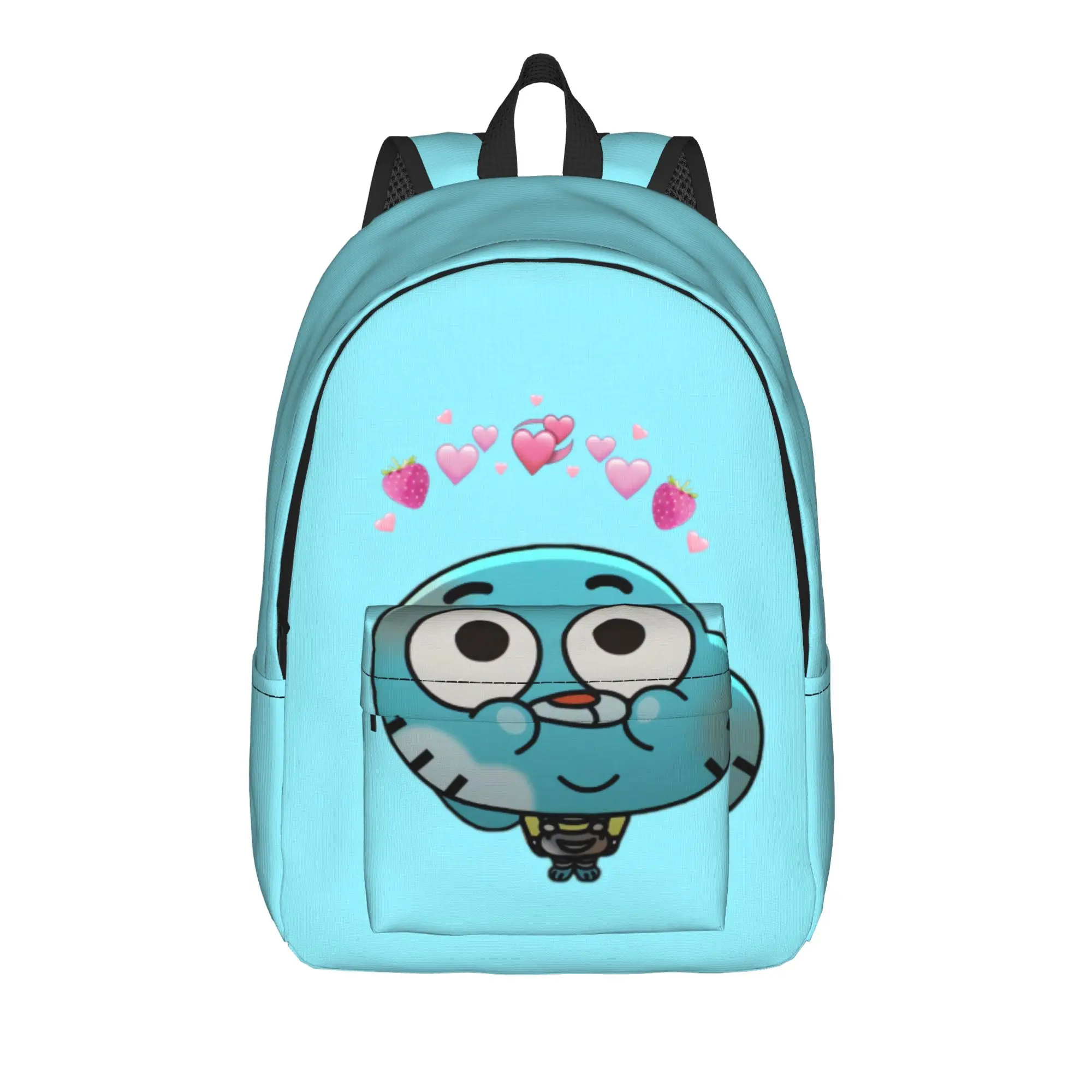 Gumball Gum Ball Watterson Amazing Cartoon Backpack  Trekking Backpacks Youth Elegant School Bags High Quality Durable Rucksack