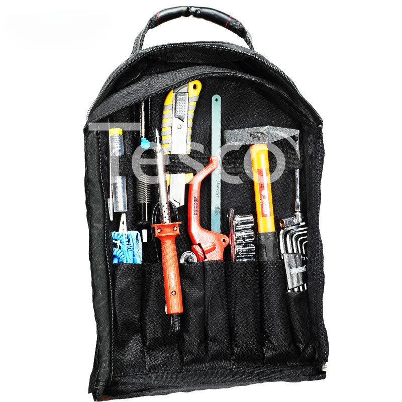 متعددة الوظائف شبكة المهنية الاتصالات السلكية واللاسلكية مجموعة أدوات إصلاح كهربائي على ظهره RTS12 / 55P #4