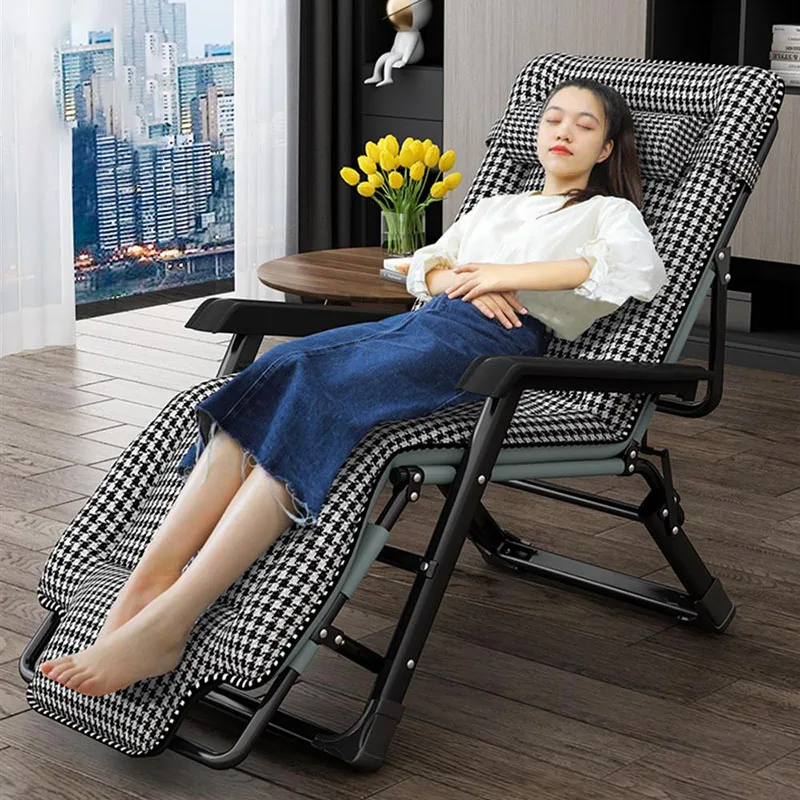 Livable Backrest Chaise Lounge Balcony Household Leisure Portable Chaise Lounge Sillon Reclinables Living Room Furniture TY-002