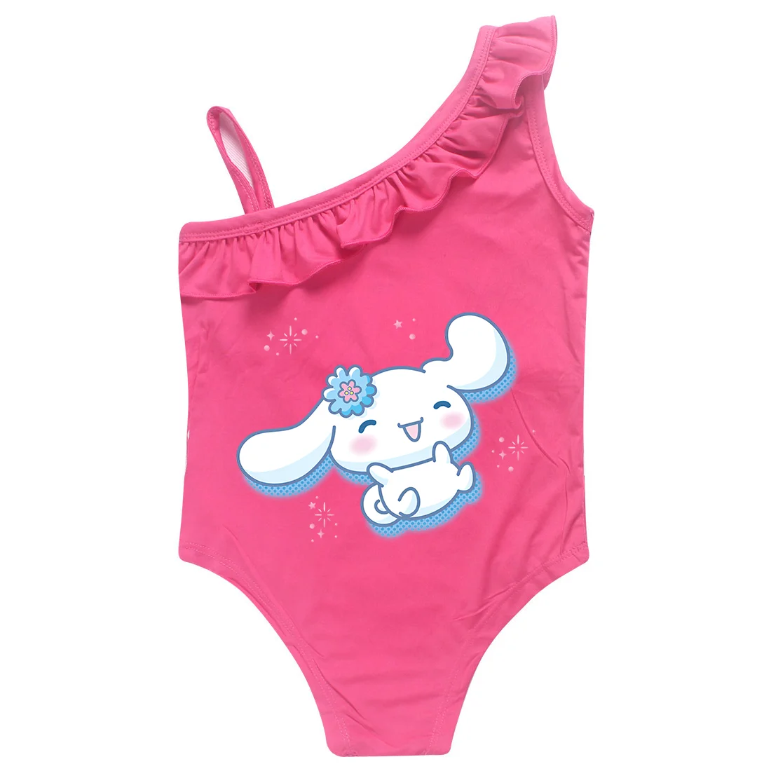 Cinnamoroll-bañador de una pieza para bebé, traje de baño para niña de 2 a 9 años