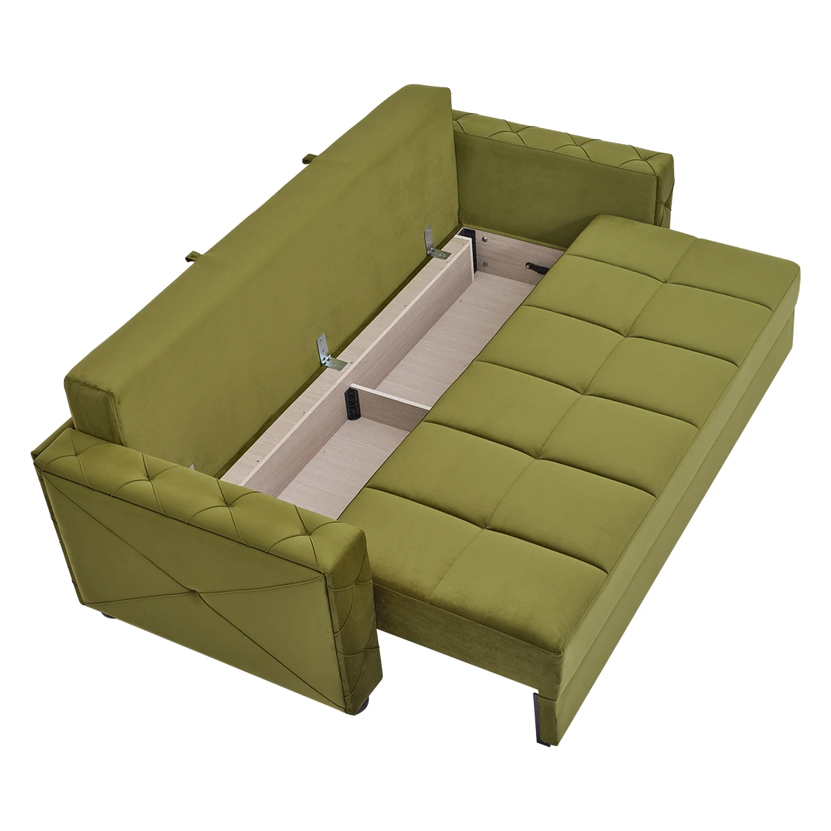 Sofá Modular Inflable y Plegable con Tapizado de Tela, Estilo Europeo, para Apartamentos y Salas de Estar de Hoteles