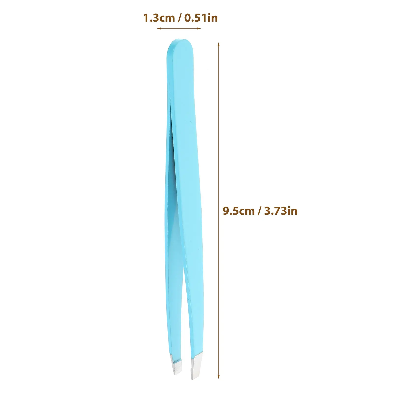 6Pcs Eyebrow Clamp Tool Set Premium Material Lightweight Eyebrow Tweezer Shaper for on The Go Travel Camping Salon Use