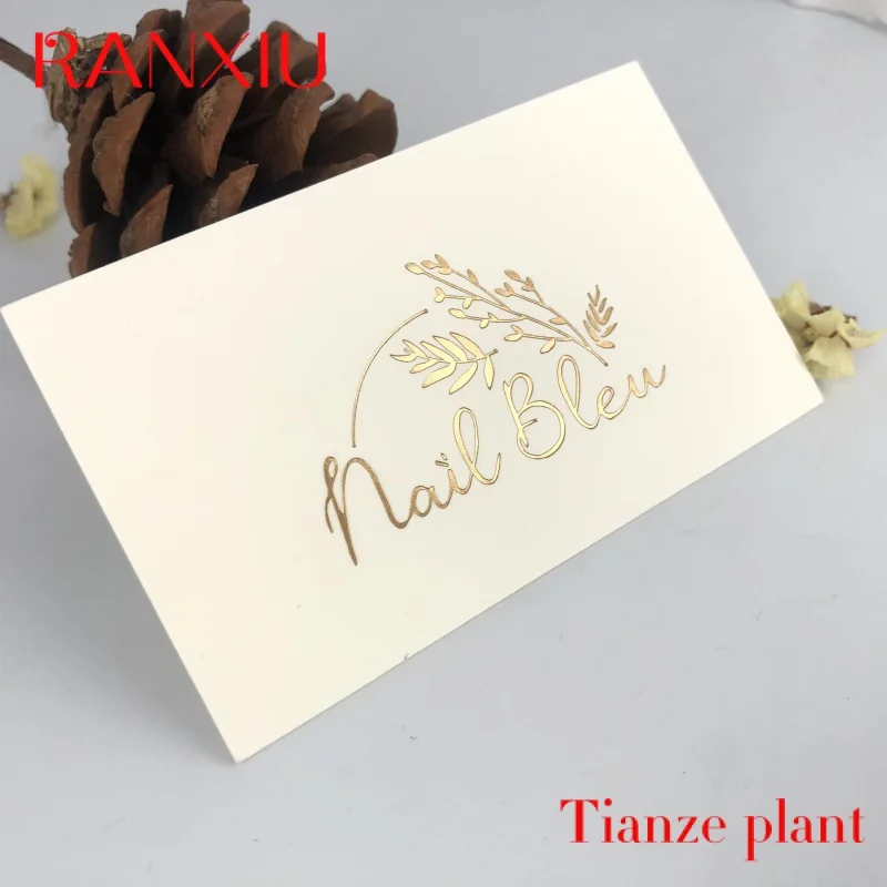 Custom Wholesale Biodegradable Printed Thank You Cards Custom With Logo Business Paper Card Printing Greeting Cards