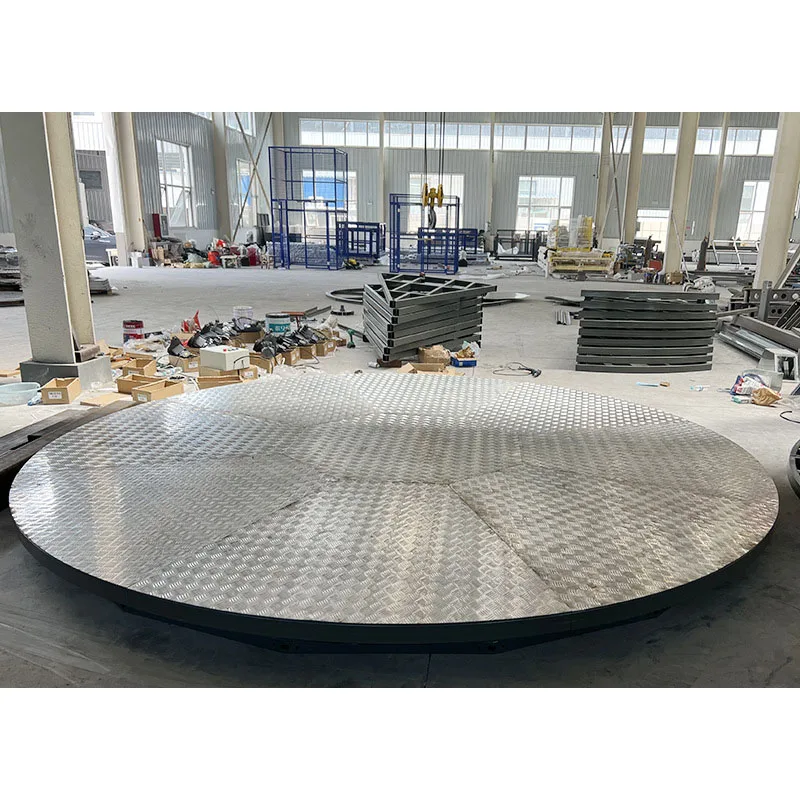 Electric circular display rotating platform 360 degree rotating theater rotating stage