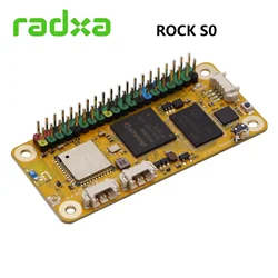 Radxa ROCK S0 Development Board Rockchip RK3308B SOC Quad-Core ARM Cortex-A35 WiFi4 & BT5 with BLE Optional Onboard eMMC