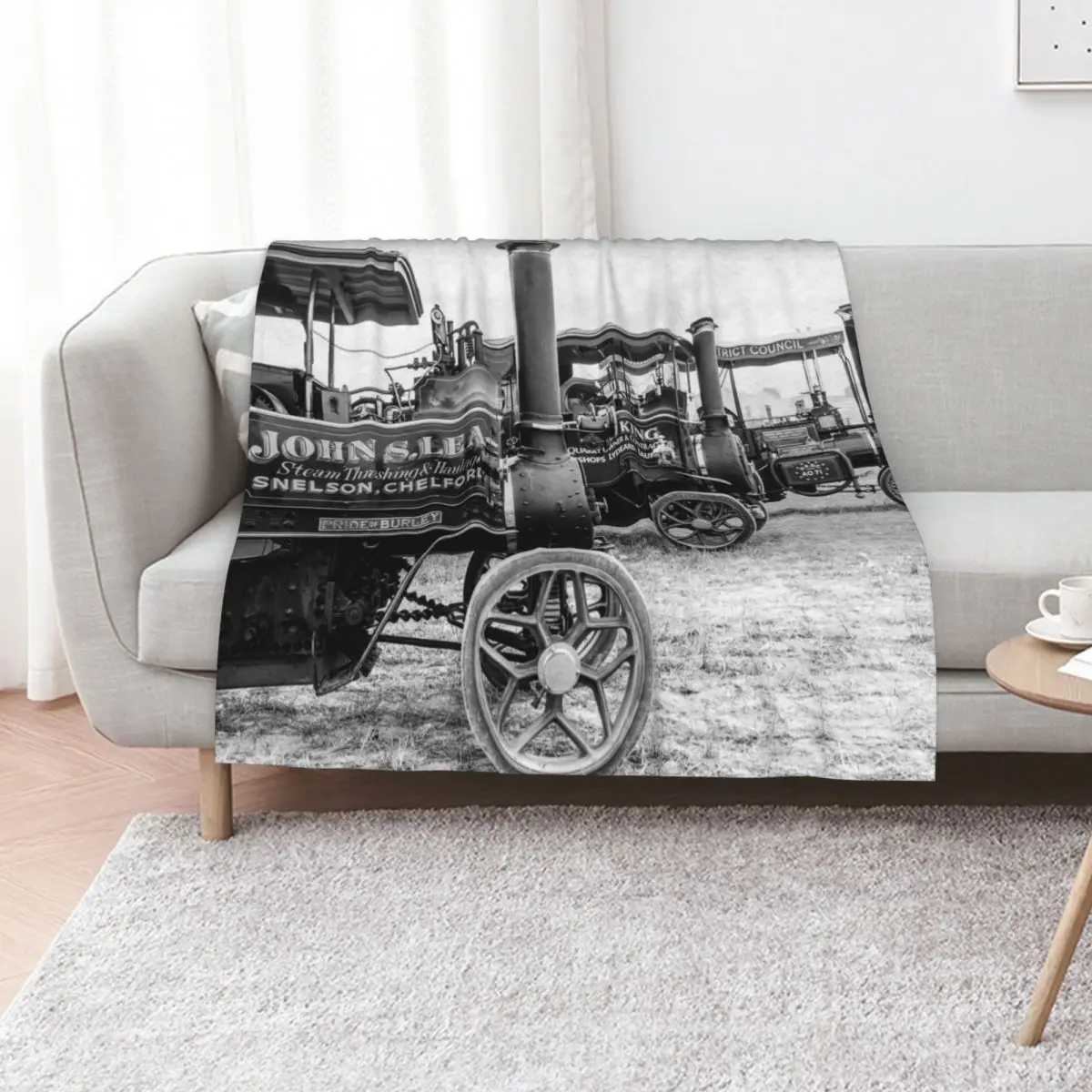 Steam Trio Throw Blanket Picnic anime For Decorative Sofa Camping Decoratives Hairy Blankets