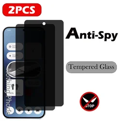 2PC Privacy Tempered Glass For Nothing Phone 1 2 Anti Spy Screen For Nothing Phone 2A 1T Glass Film