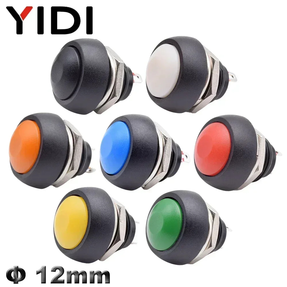 

5/10 шт., пластиковая кнопка для включения и выключения