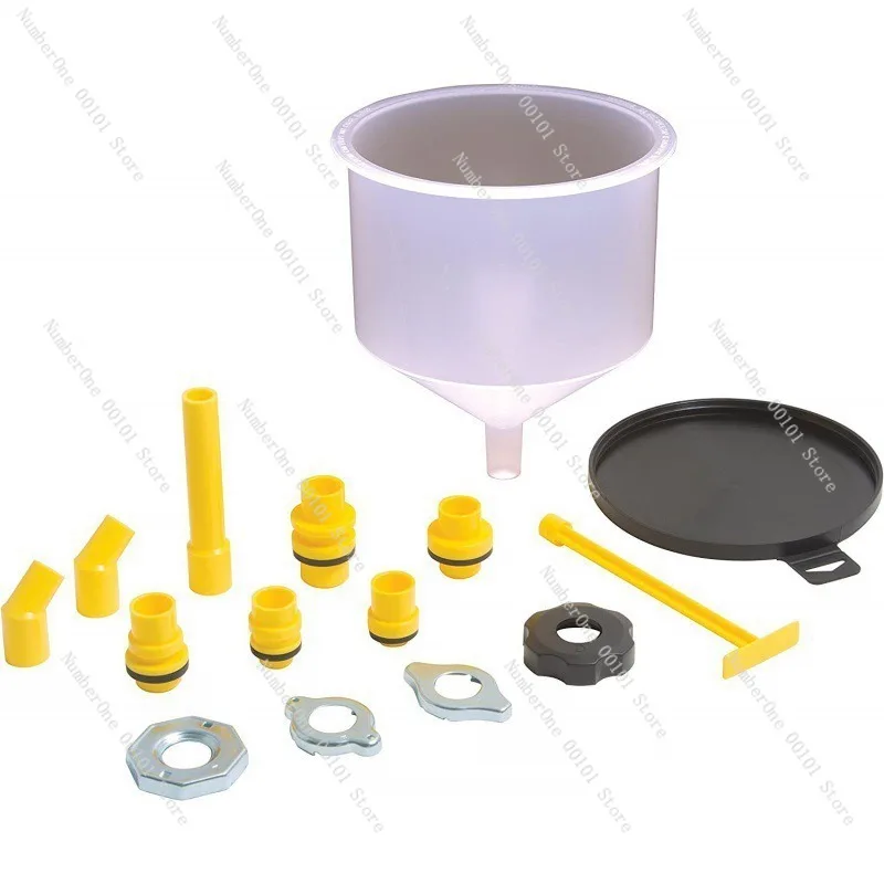 Anti-freeze Fluid Funnel Set,23-piece Home and Automotive Funnel Kit,Durable Leak-proof Design,Multi-purpose Workshop and Garage