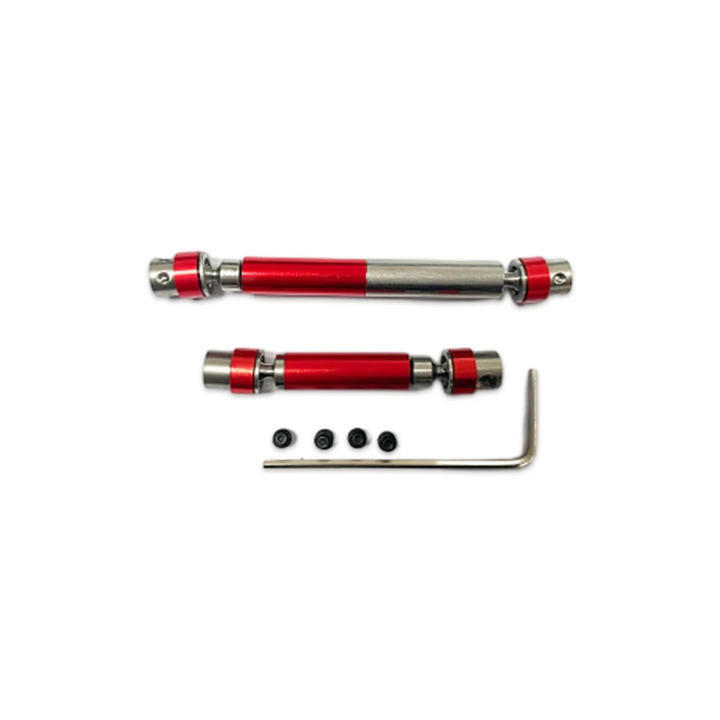 Metal Upgrades Drive Shaft With Center Drive For HOBBYPLUS CR-18P 1/18 TRX4M Rock Van Crawlers TRX4 Redcat Gen8 4WD Spare Parts