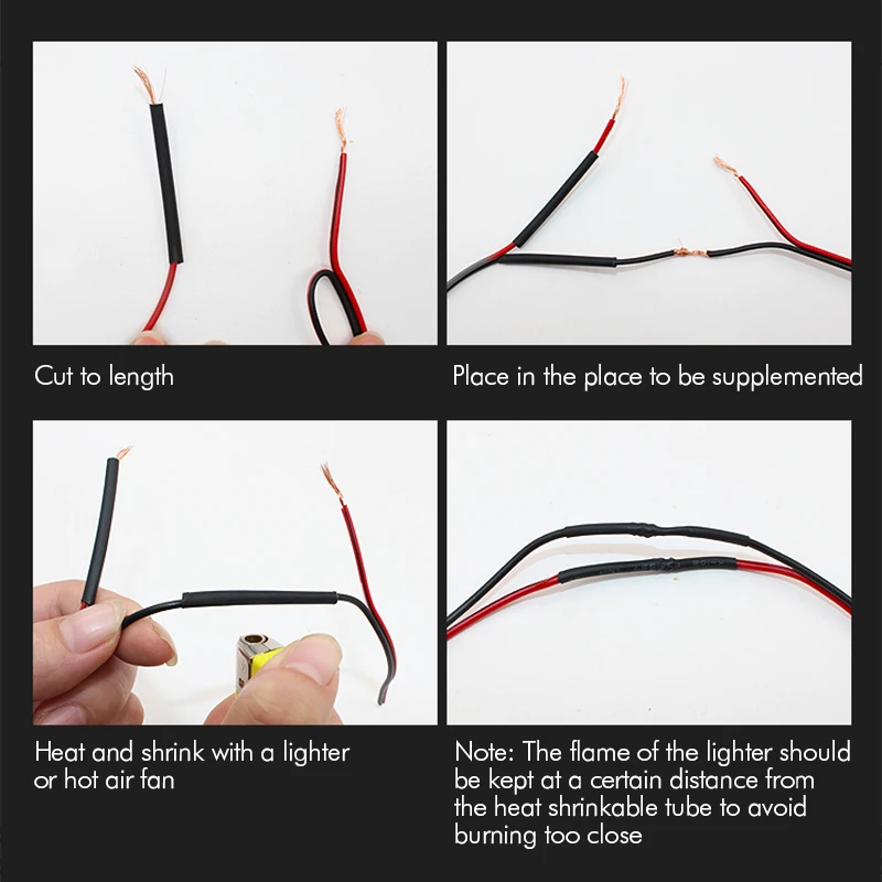 5M Heat shrinkable tube double wall tube shrinkable heat shrinkable tube with rubber thick wall from thickened