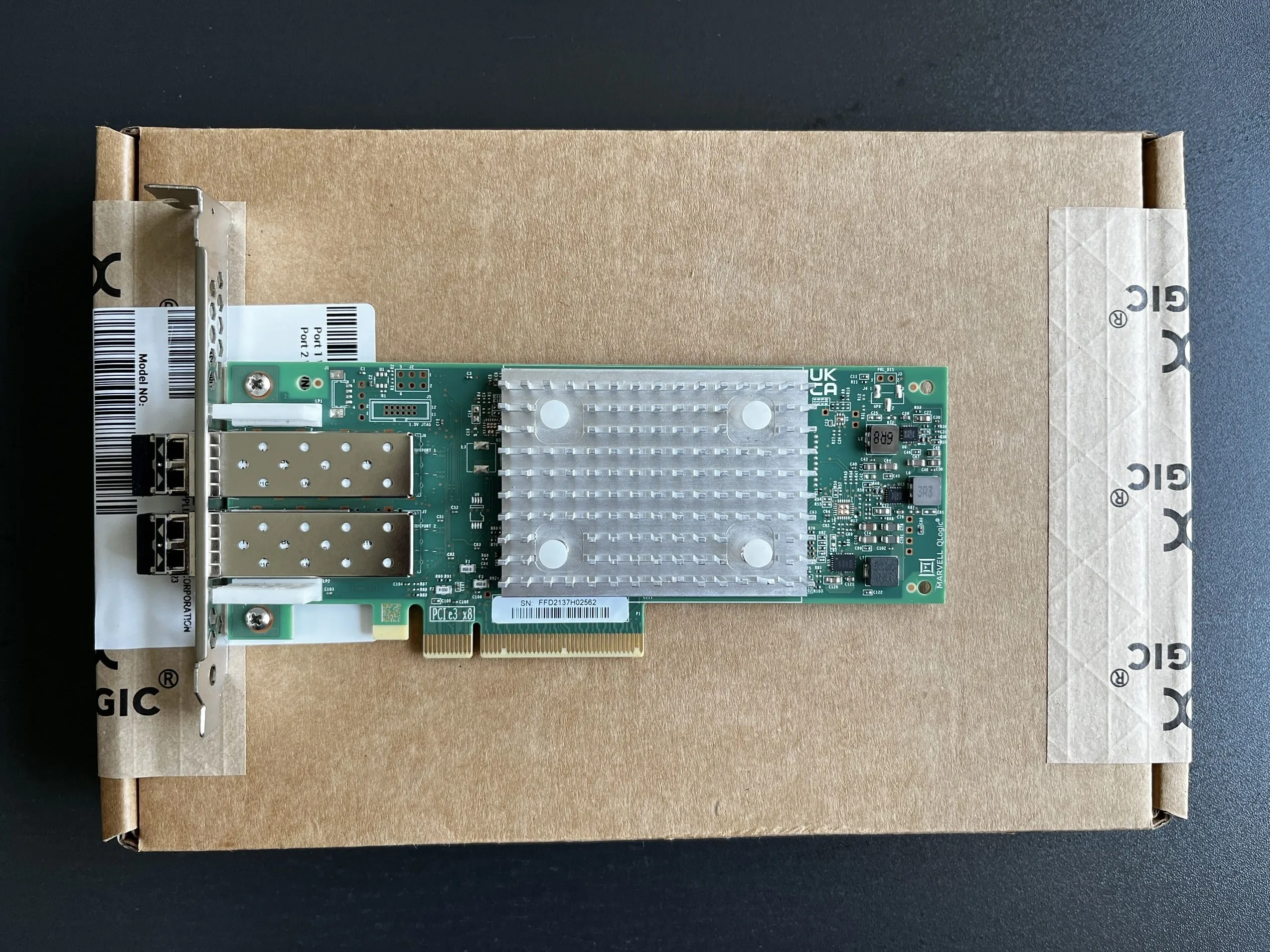 Qlogic QLE2692-SR-CK 16Gb DualPort HBA Fiber Card