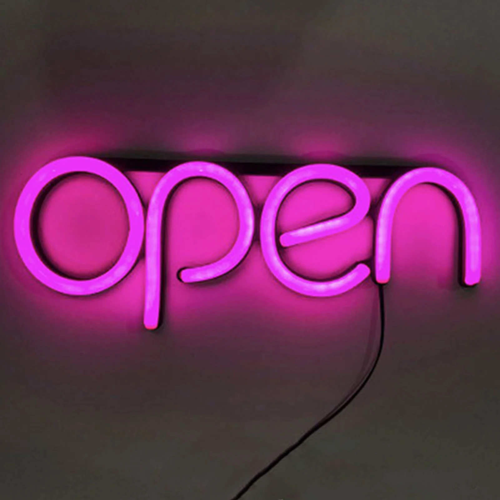 LED  Open Sign Light right High Place Colorful  Light for Park Party Festivals Holidays