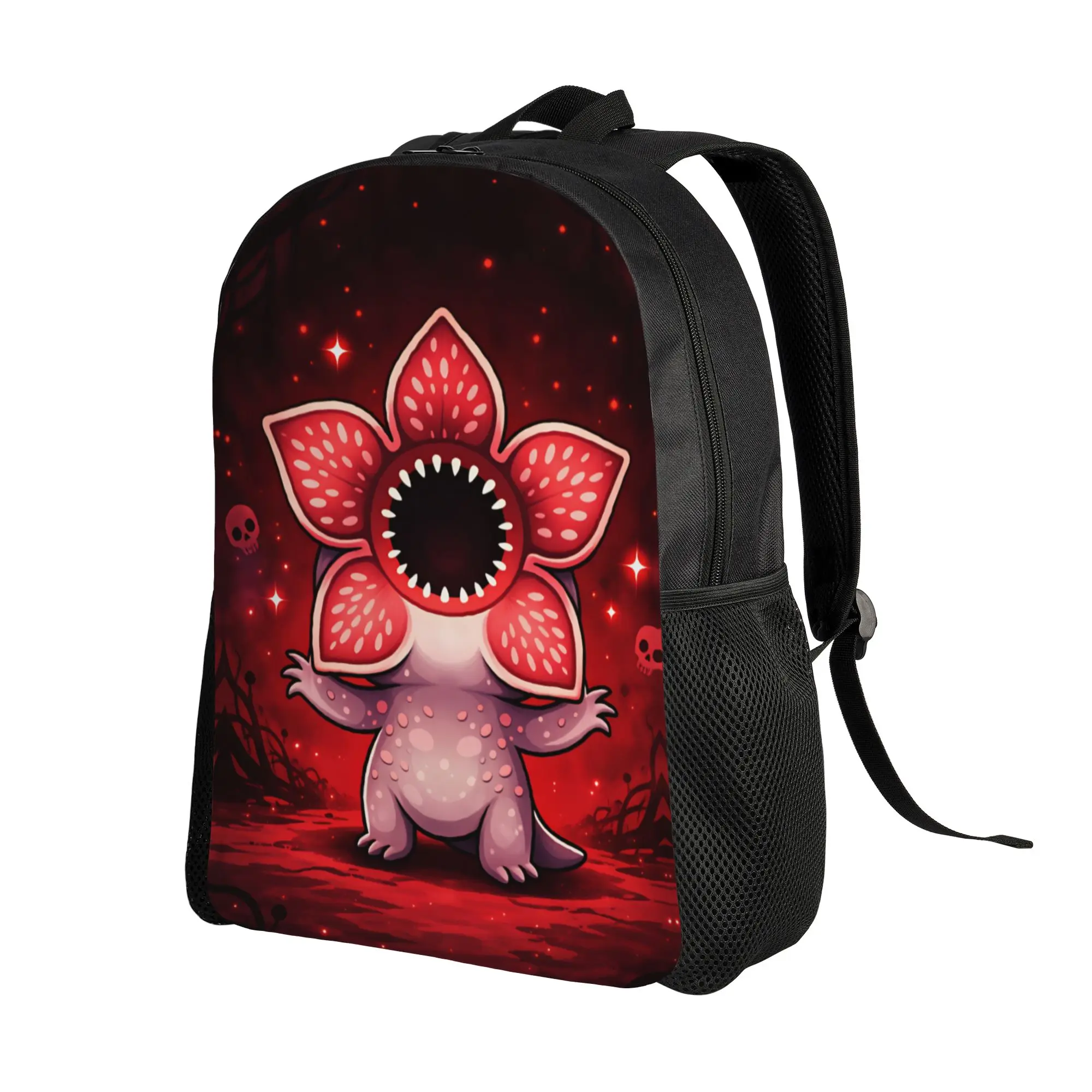 Demogorgon Starry Night Style Backpack Strangering  Funny Backpacks Boy Sport Print High School Bags Design Rucksack