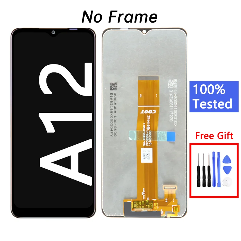 pantalla for samsung galaxy a12 lcd Touch Screen a125f screen replacement Mobile Phone Lcds for Samsung A12 displa