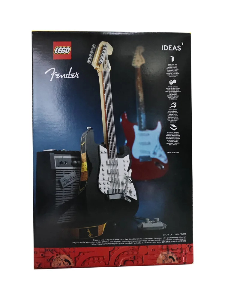 LEGO 21329 Ideas Fender Stratocaster Architecture Suite;