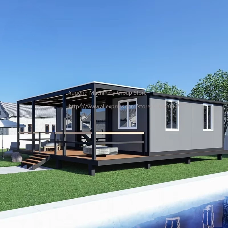Good Quality Tiny Room Luxury Villa Expandable Home Small Prefabricated House Container House