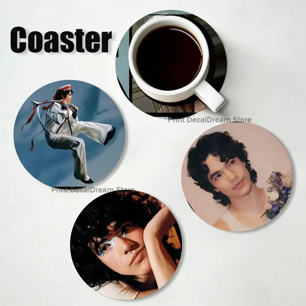Singer C-Conan Gray Coaster Wooden Drink Tray Suitable for Restaurants and Coffee Shops Easy To Wash and Clean