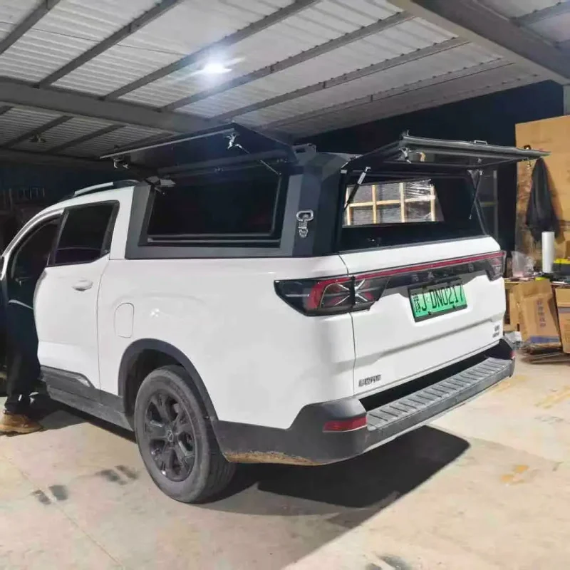 Pickup Truck King 3-Door Canopy Integral Forming Steel Hardtop Cover Rainproof Dustproof Anti-theft Custom Fit