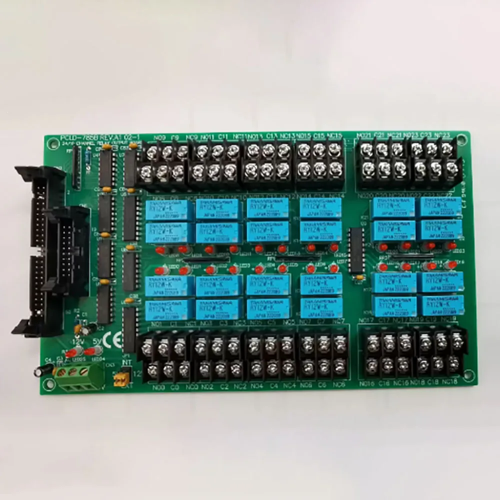 For Advantech PCLD-785B 24- or 16-Channel Output Channel Relay Output Wiring Block