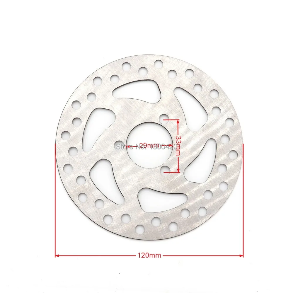 120mm 140mm Front / Rear Disc Brake Caliper Rotor for 2 Stroke 33cc 43cc 49cc Mini Moto Dirt Pocket Bike ATV Quad