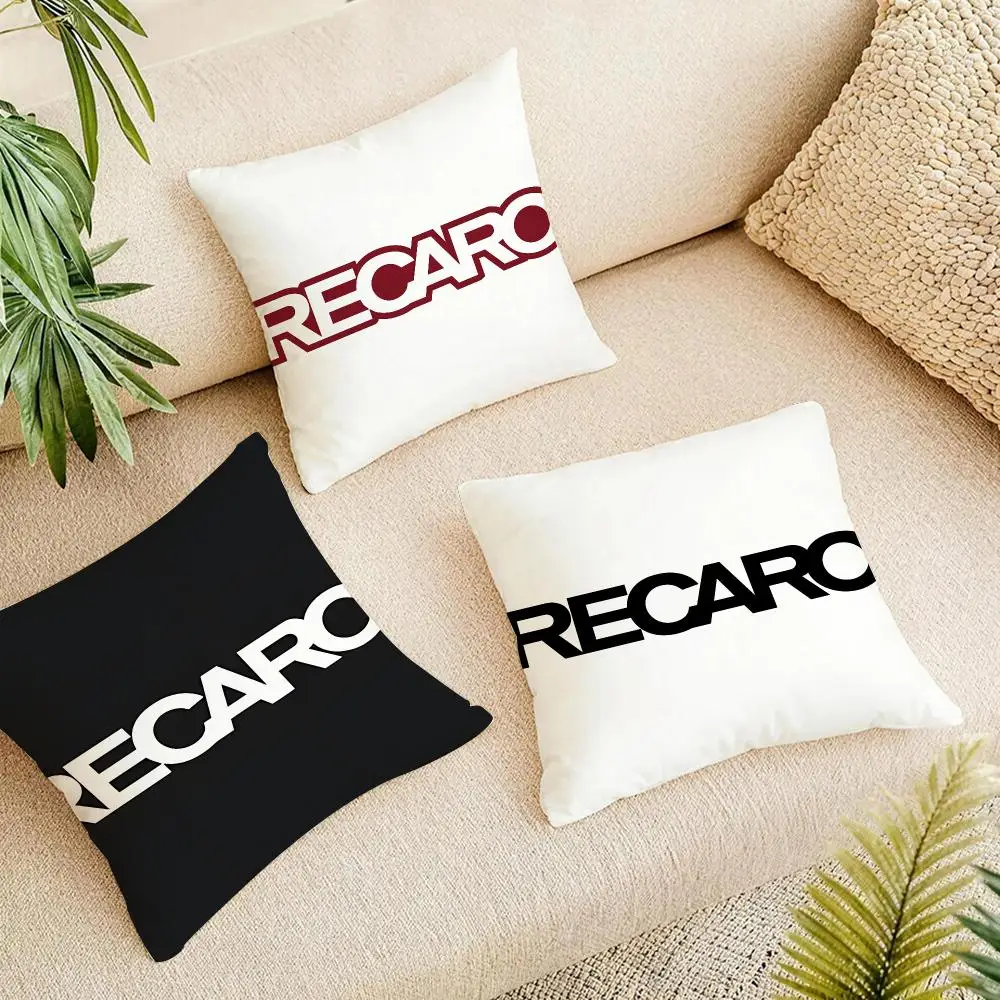 Pro Brand Recaro Cushion Cover Short Plush Pillowcase, Washable Wrinkle Resistant Cover for Bedroom Gift