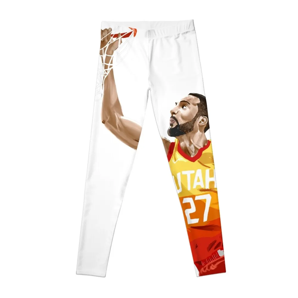 Rudy Gobert Leggings sports woman gym Women's gym Womens Leggings