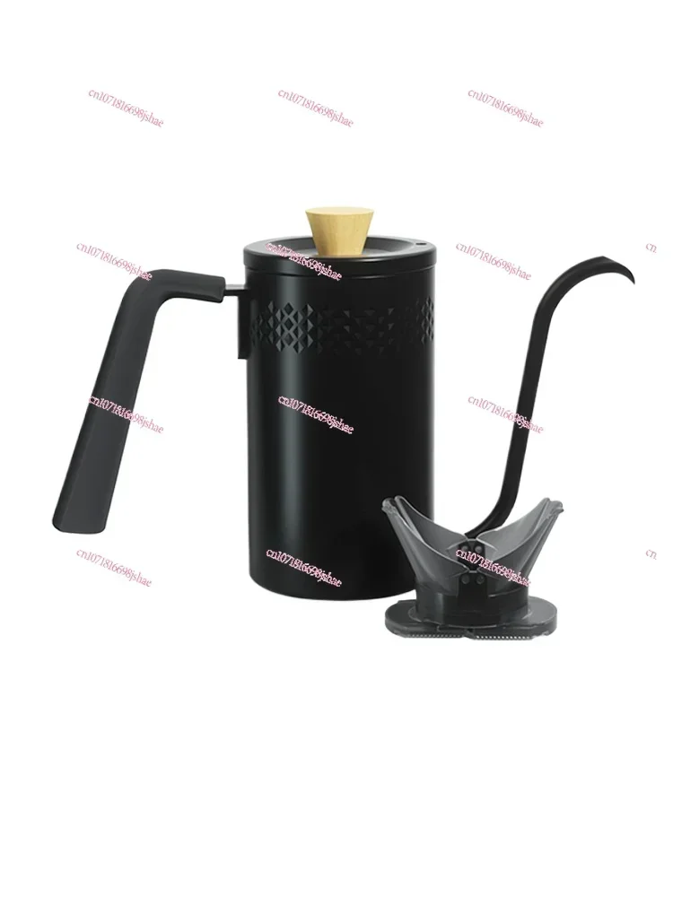 Coffee Hand Pot Drip Type Household Portable Stainless Steel Outdoor Camping Japanese Slender Mouth Coffee Pot