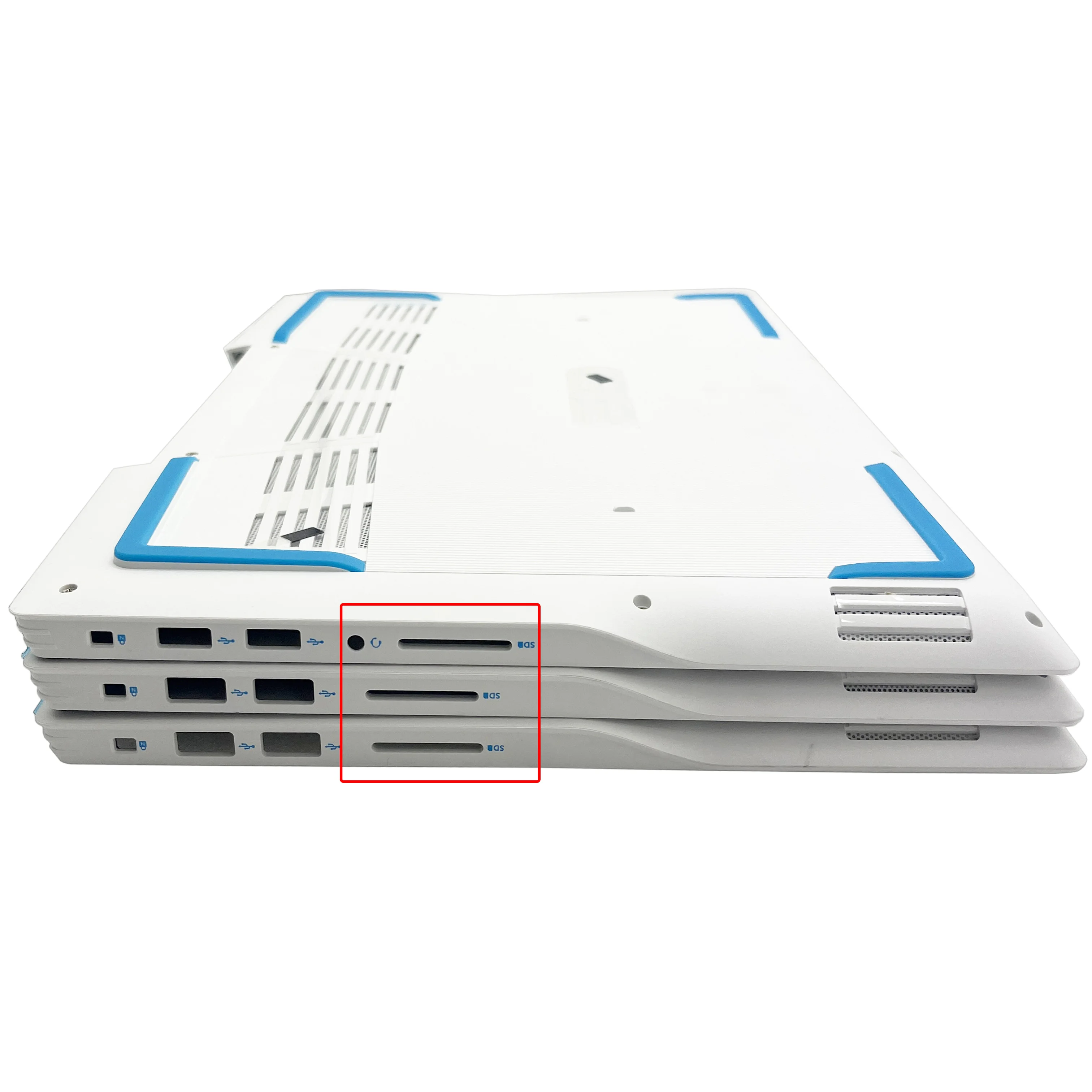 New For DELL G3 15 3590 3500 P89F 03HKFN 072DFJ 0HWPRT LCD Back Cover Front Bezel Frame LCD Hinges Bottom Case Base Shell White