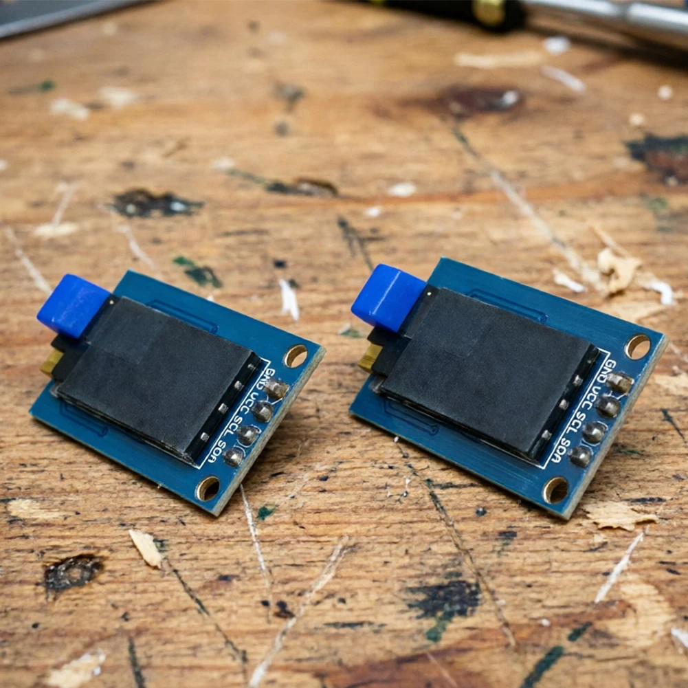 0.78-Inch SH1107 Monochrome For OLED Display Module for DIY Electronics Projects with 128x80 Resolution and 4-Pin I2C Interface