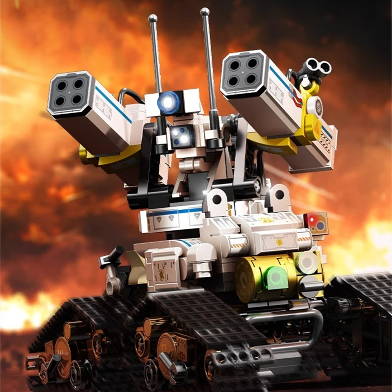 SEMBO Wandering Earth building blocks game peripheral collection assembled mecha model ornaments children's toys birthday gifts