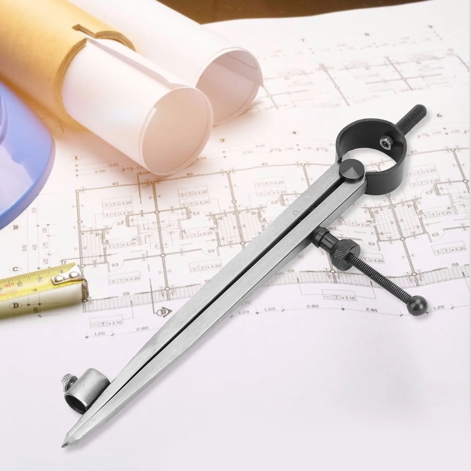 Drafting  Craft Rotating Tool Wing Divider Line Location Scriber Drawing Compasses Craft Rotating Tool Drafting
