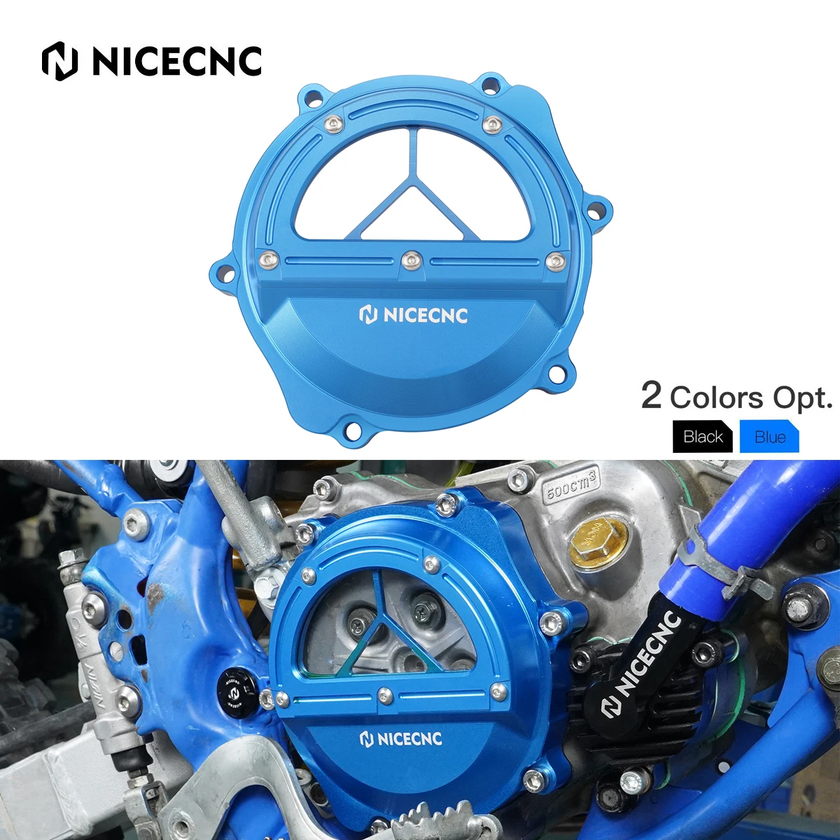 

NiceCNC Clutch Case Cover Guard Protector For Yamaha YZ 65 85 YZ85 2002-2023 YZ65 2018-2023 22 Motorcycle Engine Ignition Cover