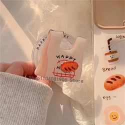 Korea Cute Cartoon Rotate Tote Bag Magnetic Holder Phone Stand Griptok Grip Tok Support For iPhone 16 15 For Magsafe Accessories
