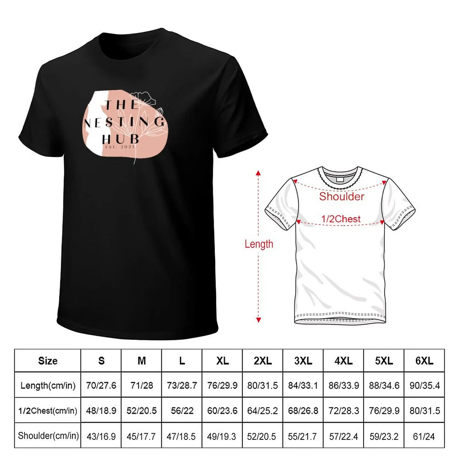 The Nesting Hub T-Shirt Casual Holiday Short Sleeve Tee