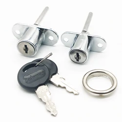 Stainless steel 1.6/1.9cm, bookcase with drawer lock lock core