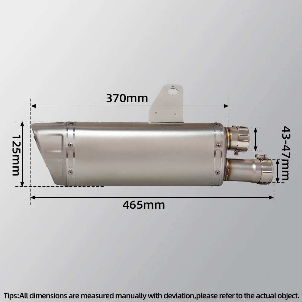

Escape Motorcycle Exhaust Kit Connect OEM Head Tube Muffler Slip On Line For Triumph Speed Triple 1200RR 1200RS 1200 RR RS