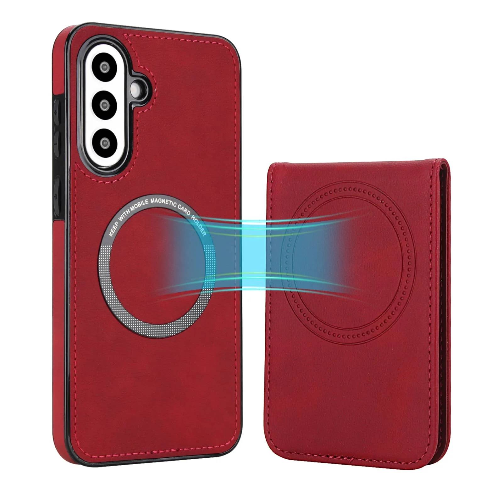 

Магнитный чехол-кошелек WEFOR 2-в-1 с отстегивающимся держателем для карт для Samsung Galaxy A56 A36 A26 A17 A16 A55 A35 A15 A54 A14 A53 A13