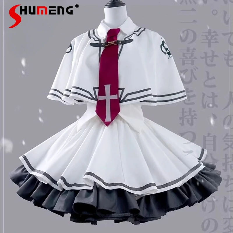 

Halloween School Uniforms Cosplay Performance Clothes 5-piece Set Subcuture Japanese JK School Uniform Dress Kawaii Cust Costume