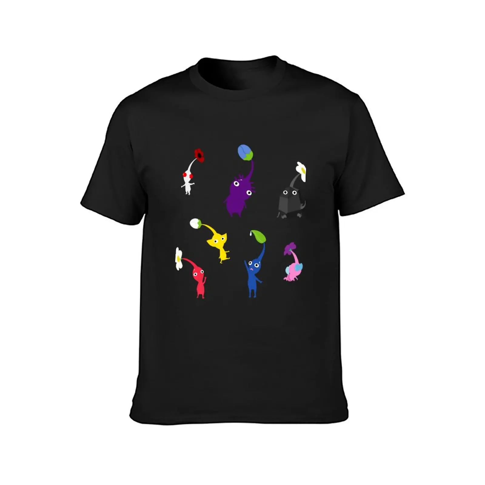 Pikmin T-Shirt blanks blacks anime clothes mens clothes