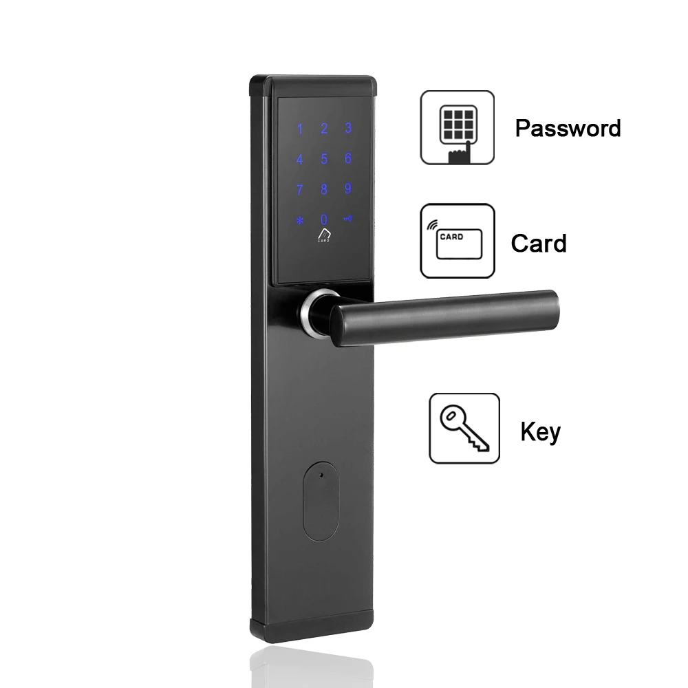 Remote Send Password Ttlock App Entry Home Lock Door Handles Intelligent Electronic Lock Digital Smart Door Lock