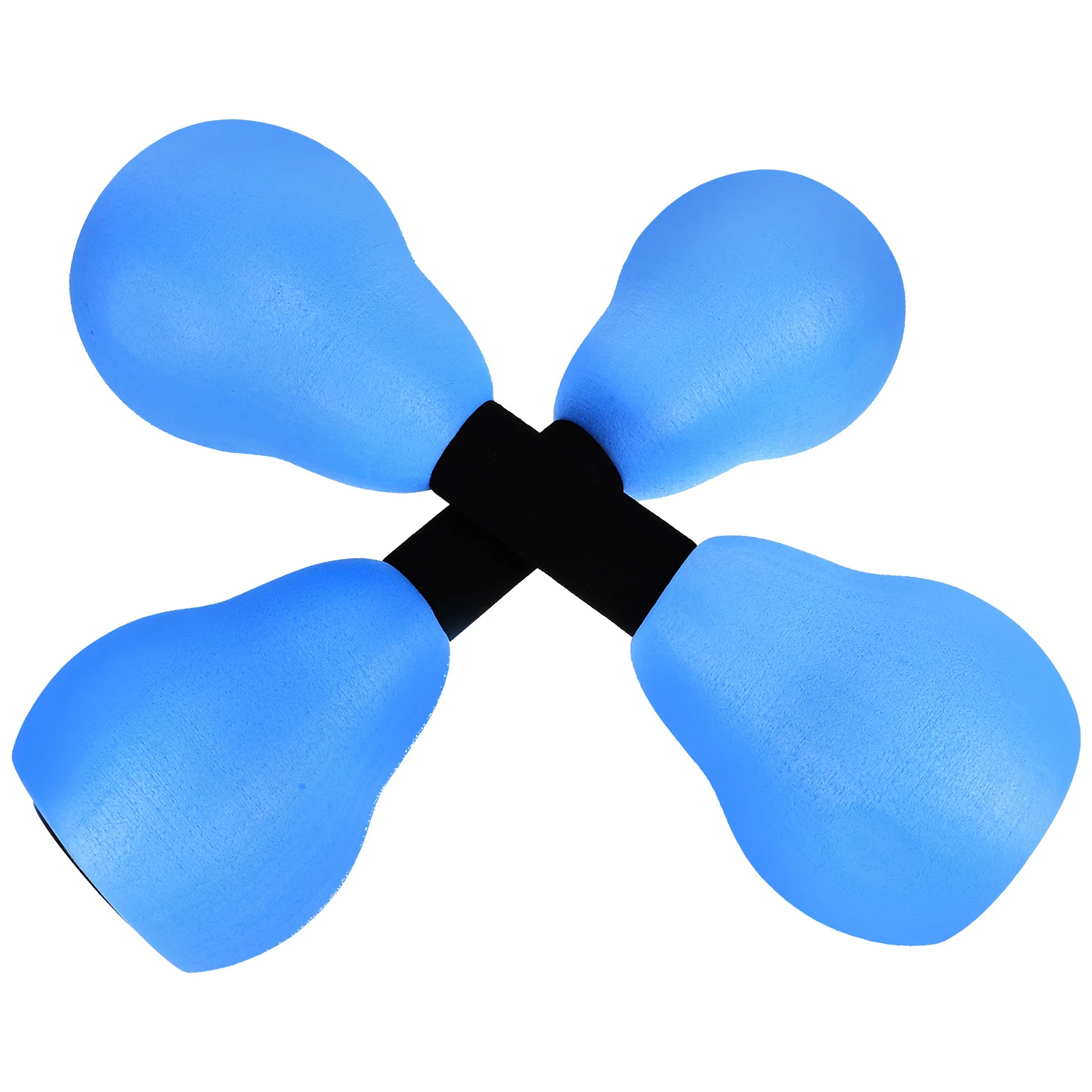 

2pcs Colorful Eva Dumbbells High-Density Waterproof Exercise Weights For Pool Fitness Water Aerobics Home Gym Small Hand Weights