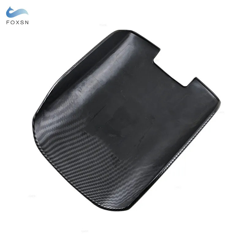 For Porsche Cayenne 2011 2012 2013 2014 2015 2016 2017 Center Control Armrest Box Cover ABS Carbon Style Interior Accessories