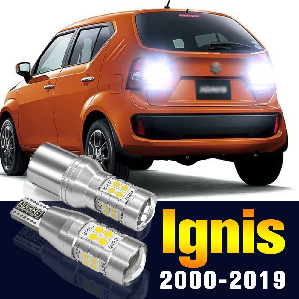 

2x LED Reverse Light Bulb Backup Lamp For Suzuki Ignis 1 2 3 2000-2008 2016-2021 2017 2018 2019 2020 2005 2006 2007 Accessories