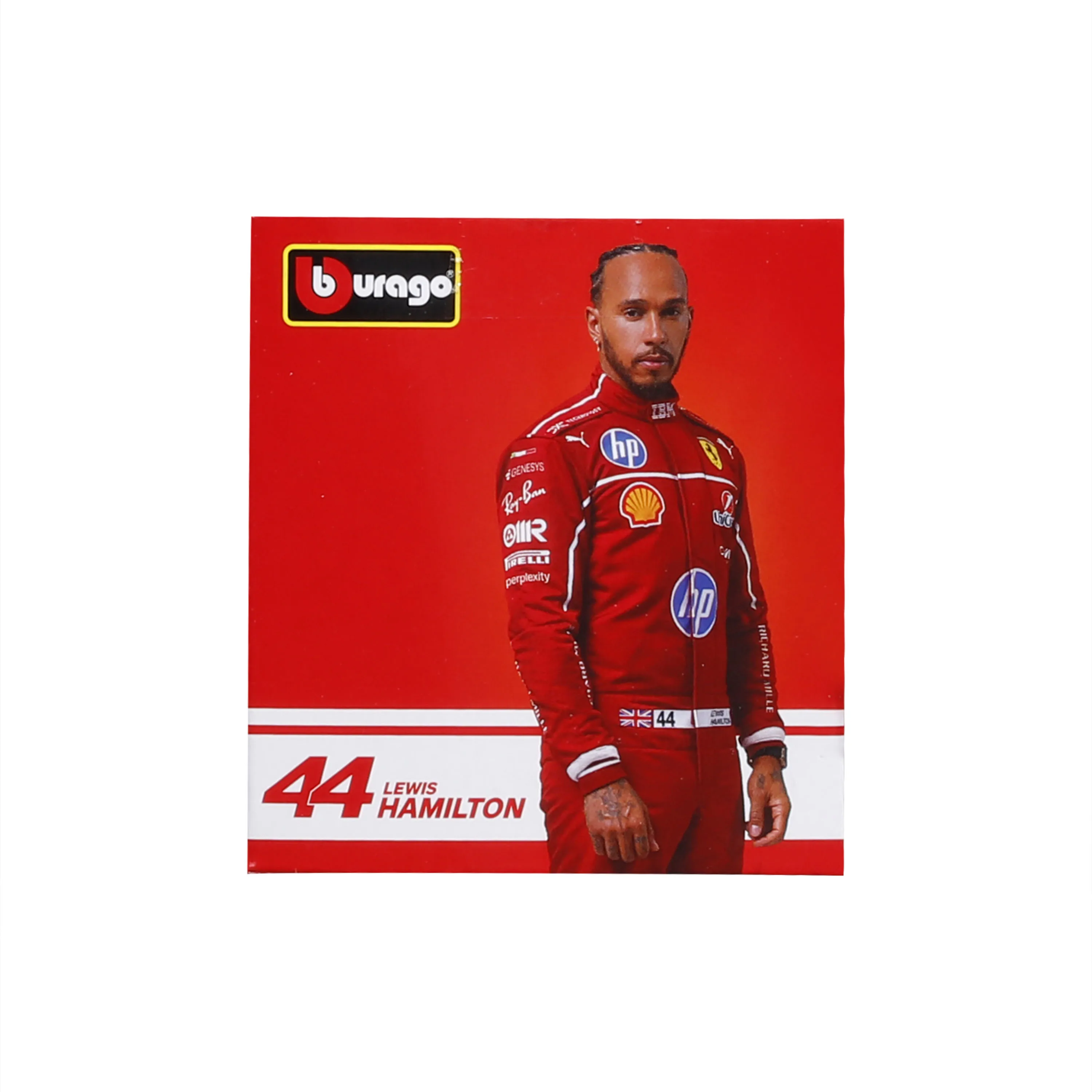 Bburago 1:43 F1 2025 سكوديريا فيراري HP SF25 # 16 تشارلز لوكلير # 44 لويس هاميلتون سبيكة نموذج سيارة يموت يلقي لعبة مجسمة #4