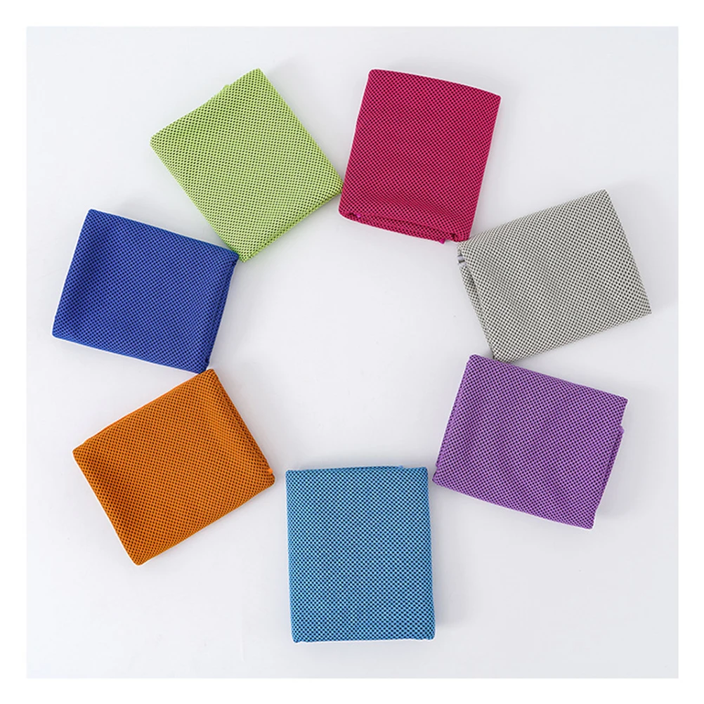 

Summer Cold Towel Fitness Microfiber Towels for Body Gym Men Sweat Cooling Women