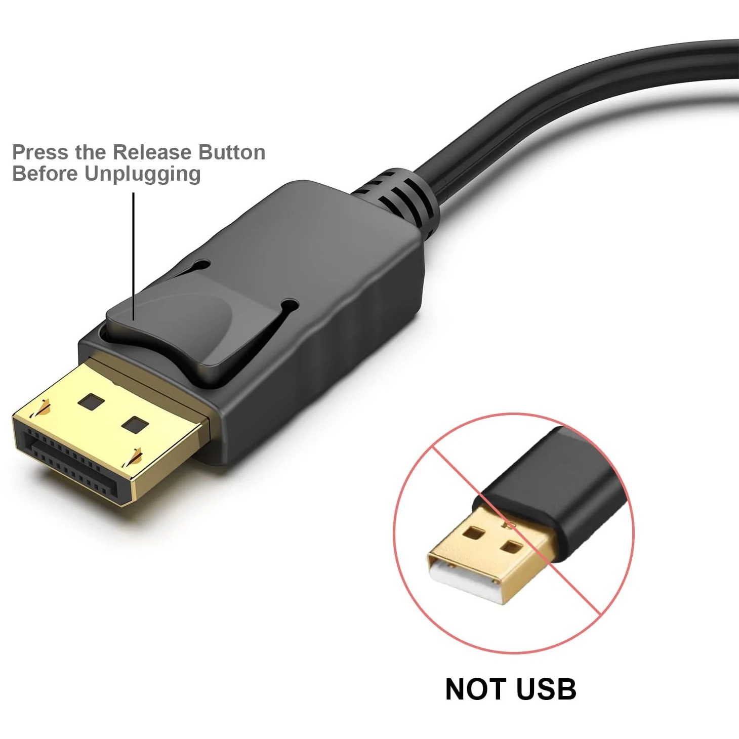 Display Port Male to Female HDMI-compatible Cable Adapter Converter Gold Plated Displayport For Hdmi Cable DP 1.2 to HDTV For PC