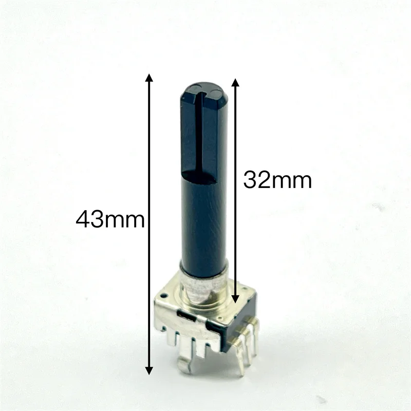 

10 pcs Japanese NOBLE Noble XV09233YN RK09 potentiometer A50K 15A handle length 32mm